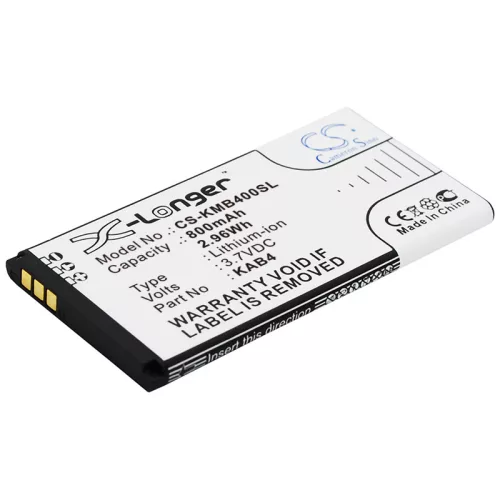 MaxCom MM721BB készülékhez mobiltelefon akkumulátor (Li-ion, 3.7V, 2.96Wh / 800mAh) - Utángyártott