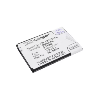   LG EAC62018301 helyettesítő mobiltelefon akkumulátor (Li-ion, 3.8V, 9.88Wh / 2600mAh) - Utángyártott