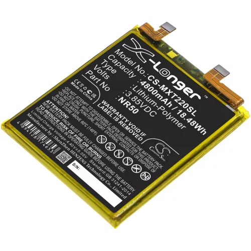 Motorola NR50 helyettesítő mobiltelefon akkumulátor (Li-Polymer, 3.85V, 18.48Wh / 4800mAh) - Utángyártott
