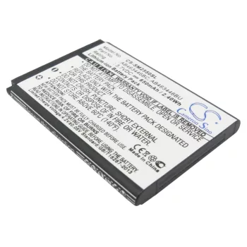   Samsung AB463446BU helyettesítő mobiltelefon akkumulátor (Li-ion, 3.7V, 2.41Wh / 650mAh) - Utángyártott