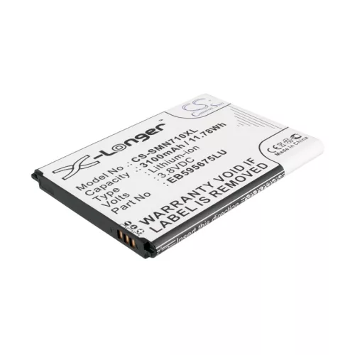 Samsung EB595675LU helyettesítő mobiltelefon akkumulátor (Li-ion, 3.8V, 11.78Wh / 3100mAh) - Utángyártott