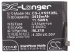 Lenovo BL216 helyettesítő mobiltelefon akkumulátor (Li-Polymer, 3.8V, 11.59Wh / 3050mAh) - Utángyártott