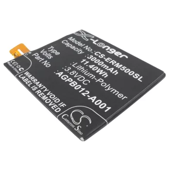   Sony Ericsson AGPB012-A001 helyettesítő mobiltelefon akkumulátor (Li-Polymer, 3.8V, 11.40Wh / 3000mAh) - Utángyártott