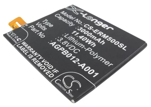 Sony Ericsson AGPB012-A001 helyettesítő mobiltelefon akkumulátor (Li-Polymer, 3.8V, 11.40Wh / 3000mAh) - Utángyártott
