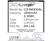 Microsoft Lumia 830 készülékhez mobiltelefon akkumulátor (Li-ion, 3.8V, 8.36Wh / 2200mAh) - Utángyártott