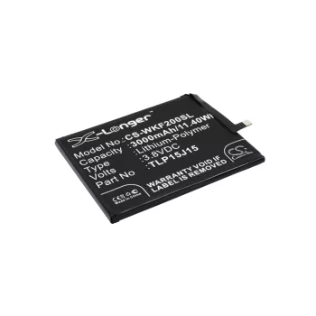   Wiko TLP16F14 helyettesítő mobiltelefon akkumulátor (Li-Polymer, 3.8V, 11.40Wh / 3000mAh) - Utángyártott