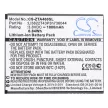 ZTE Li3822T43P3h736044 helyettesítő mobiltelefon akkumulátor (Li-ion, 3.8V, 6.84Wh / 1800mAh) - Utángyártott