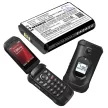 Kyocera SCP-73LBPS helyettesítő mobiltelefon akkumulátor (Li-ion, 3.8V, 6.08Wh / 1600mAh) - Utángyártott