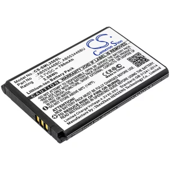   Samsung AB553446BU helyettesítő mobiltelefon akkumulátor (Li-ion, 3.7V, 2.59Wh / 700mAh) - Utángyártott