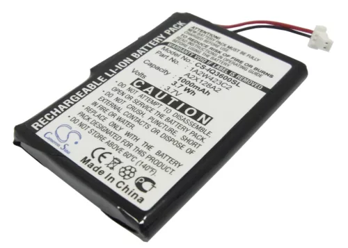 Garmin 1A2W423C2, A2X128A2 helyettesítő akkumulátor (Li-ion, 3.7V, 1000mAh) - Utángyártott
