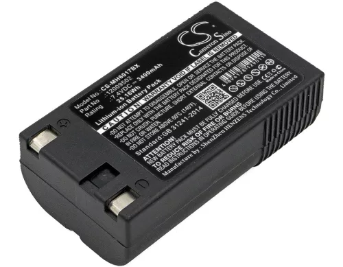 Paxar 9460 Sierra Sport készülékhez akkumulátor (Li-ion, 7.4V, 3400mAh / 25.16Wh) - Utángyártott