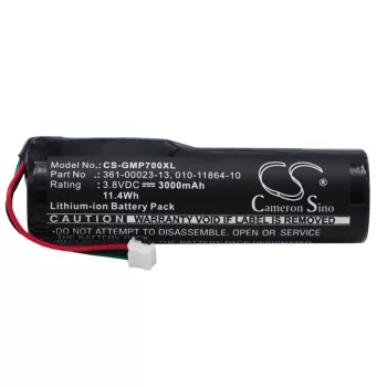   Garmin 361-00023-13 helyettesítő akkumulátor (Li-ion, 3.8V, 3000mAh / 11.40Wh) - Utángyártott