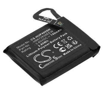   Huawei HB672836EEW helyettesítő okosóra akkumulátor (Li-Polymer, 3.85V, 740mAh / 2.85Wh) - Utángyártott