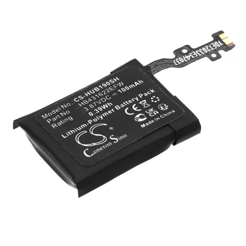 Huawei HB431622EFW helyettesítő okosóra akkumulátor (Li-Polymer, 3.87V, 100mAh / 0.39Wh) - Utángyártott