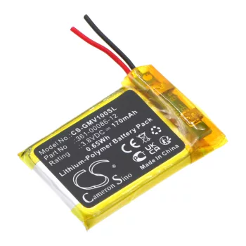   Garmin 361-00086-12 helyettesítő okosóra akkumulátor (Li-Polymer, 3.8V, 170mAh / 0.65Wh) - Utángyártott
