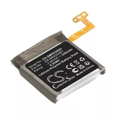 Samsung GH43-05156A helyettesítő okosóra akkumulátor (Li-Polymer, 3.88V, 240mAh / 0.93Wh) - Utángyártott