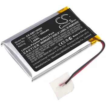   Garmin 361-00126-00 helyettesítő okosóra akkumulátor (Li-Polymer, 3.7V, 400mAh / 1.48Wh) - Utángyártott