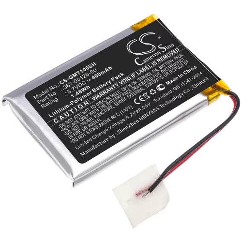 Garmin 361-00126-00 helyettesítő okosóra akkumulátor (Li-Polymer, 3.7V, 400mAh / 1.48Wh) - Utángyártott