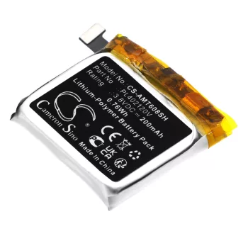   Amazfit PL402120V helyettesítő okosóra akkumulátor (Li-Polymer, 3.8V, 200mAh / 0.76Wh) - Utángyártott