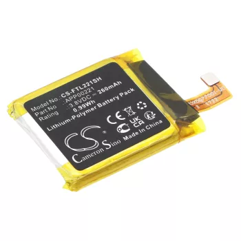  FOSSIL APP00221 helyettesítő okosóra akkumulátor (Li-Polymer, 3.8V, 260mAh / 0.99Wh) - Utángyártott
