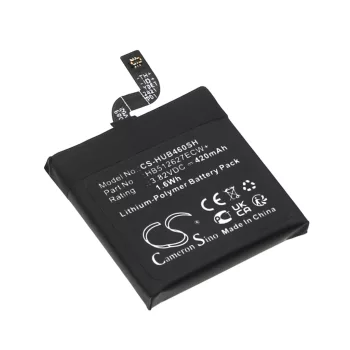   Huawei HB512627ECW+ helyettesítő okosóra akkumulátor (Li-Polymer, 3.82V, 420mAh / 1.6Wh) - Utángyártott