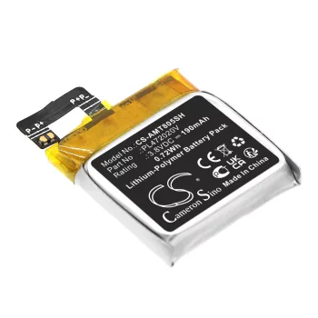   Amazfit PL472020V helyettesítő okosóra akkumulátor (Li-Polymer, 3.8V, 190mAh / 0.72Wh) - Utángyártott