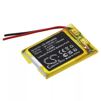   Garmin 361-00086-11 helyettesítő okosóra akkumulátor (Li-Polymer, 3.8V, 170mAh / 0.65Wh) - Utángyártott