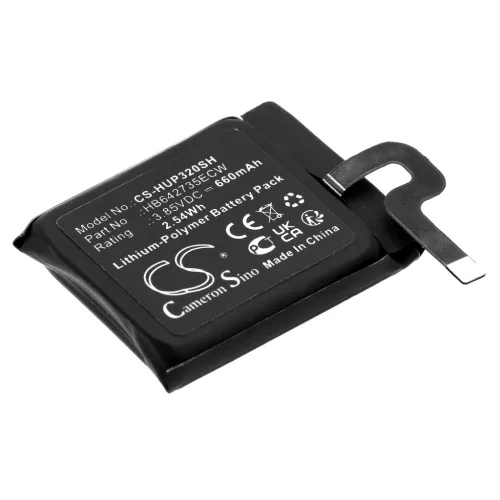 Huawei HB642735ECW helyettesítő okosóra akkumulátor (Li-Polymer, 3.85V, 660mAh / 2.54Wh) - Utángyártott