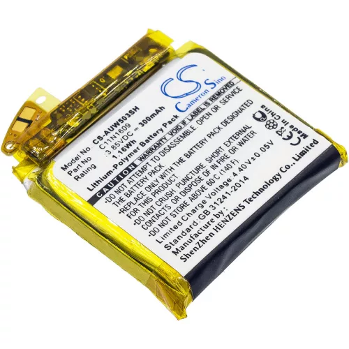 Asus C11N1609 helyettesítő okosóra akkumulátor (Li-Polymer, 3.85V, 300mAh / 1.16Wh) - Utángyártott