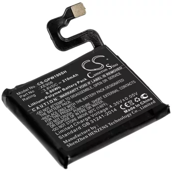   OPPO XE906 helyettesítő okosóra akkumulátor (Li-Polymer, 3.8V, 210mAh / 0.80Wh) - Utángyártott