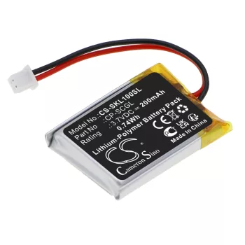   SkyCaddie CP-SCGL helyettesítő okosóra akkumulátor (Li-Polymer, 3.7V, 200mAh / 0.74Wh) - Utángyártott