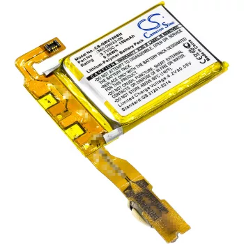   Garmin 360-00033-00 helyettesítő okosóra akkumulátor (Li-Polymer, 3.7V, 150mAh / 0.56Wh) - Utángyártott