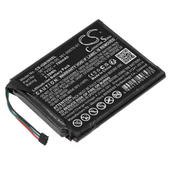  Garmin 361-00070-00, 361-00070-01 helyettesítő akkumulátor (Li-ion, 3.7V, 700mAh / 2.59Wh) - Utángyártott
