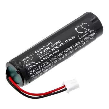   Fluke 4375741, FLK-VT04 helyettesítő akkumulátor (Li-ion, 3.7V, 3400mAh / 12.58Wh) - Utángyártott
