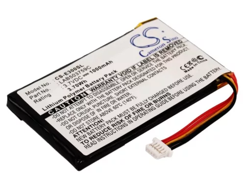 Toshiba LAB503759C helyettesítő akkumulátor (Li-Polymer, 3.7V, 1000mAh) - Utángyártott