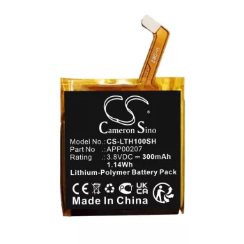   Louis Vuitton APP00207 helyettesítő okosóra akkumulátor (Li-Polymer, 3.8V, 300mAh / 1.14Wh) - Utángyártott