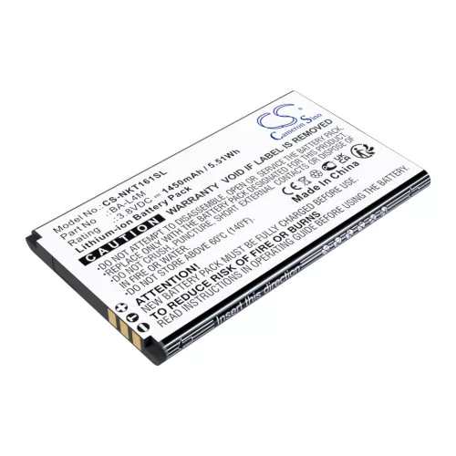Nokia BA-L4M helyettesítő mobiltelefon akkumulátor (Li-ion, 3.8V, 1450mAh / 5.51Wh) - Utángyártott
